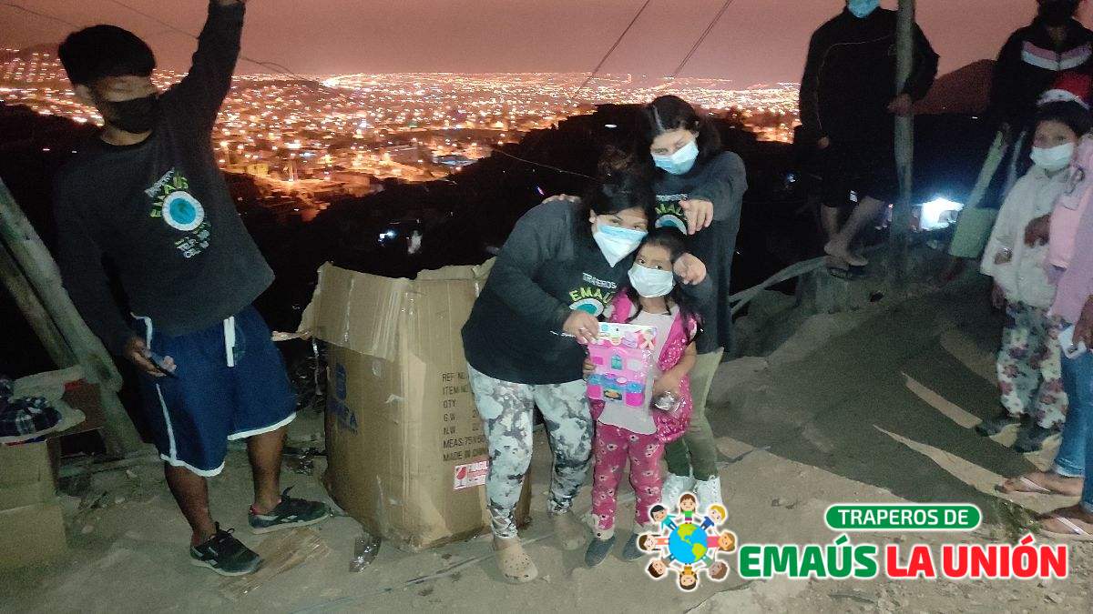 recolección de computadoras usadas en San Martín de Porres