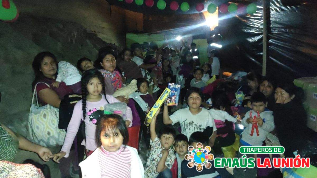 recolección de juguetes usados en Pueblo Libre