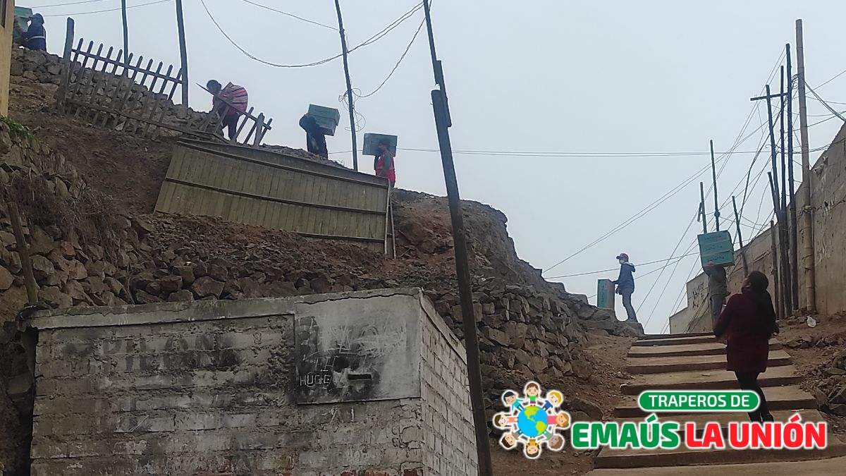 recolección de lavadoras usadas en San Isidro