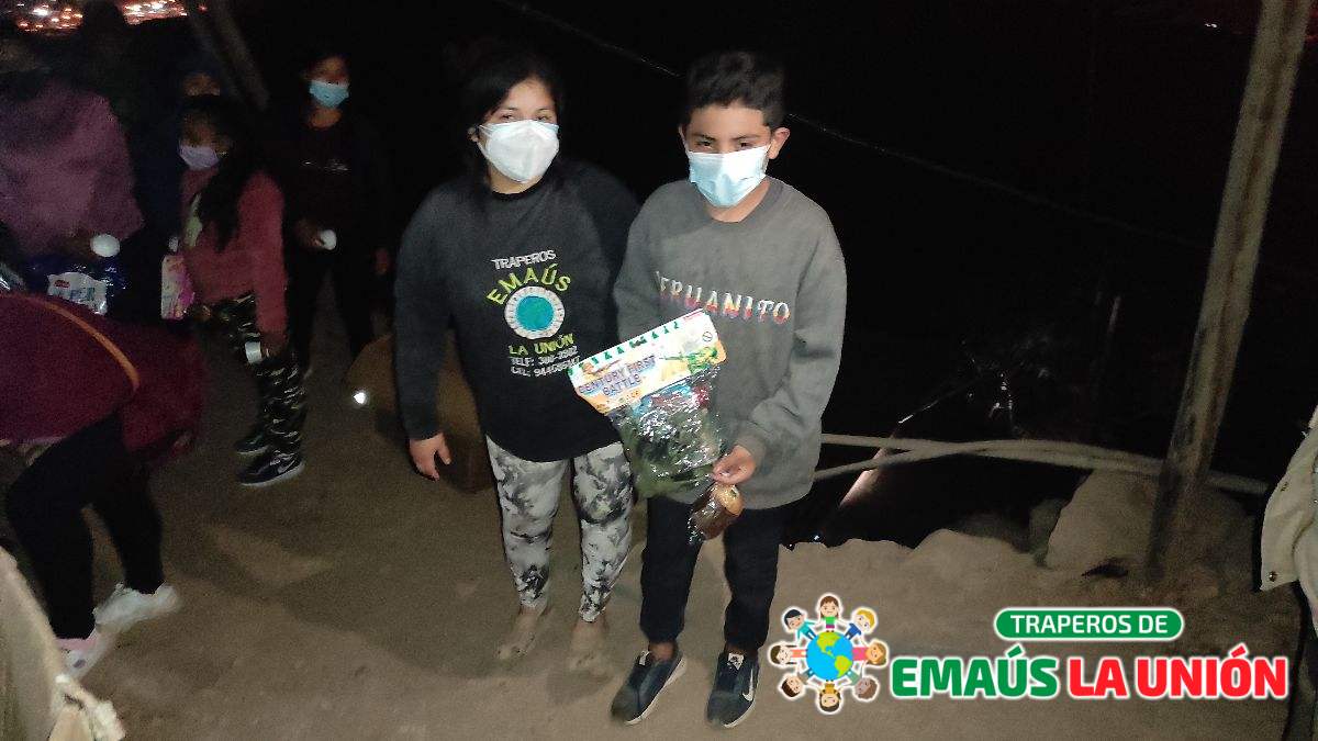 recolección de ropa usada en Cieneguilla